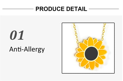 Romantic Flower Necklace, Earrings & Ring Set