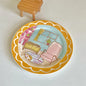 Cute Cartoon Ceramic Breakfast Plate