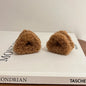2-Piece Plush Cat Ear Hair Clips