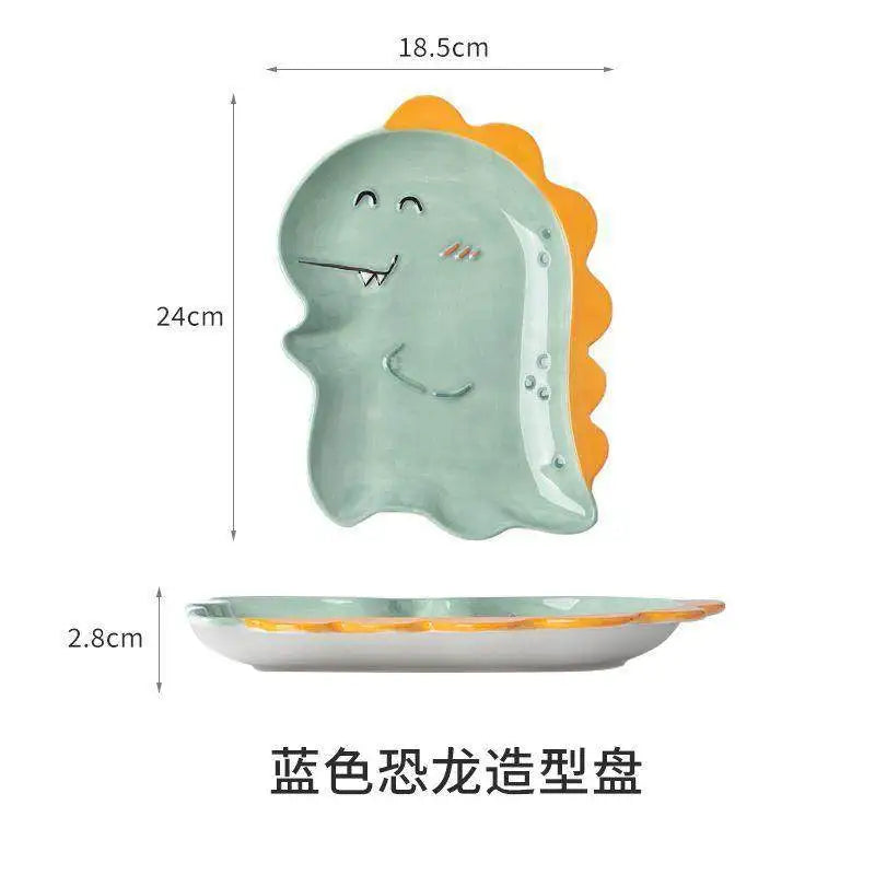 Creative Cartoon Ceramic Plate