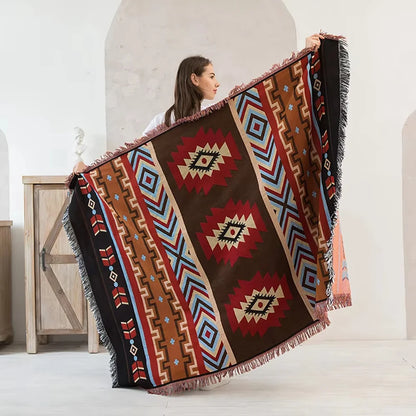 Checkered Travel & Picnic Blanket