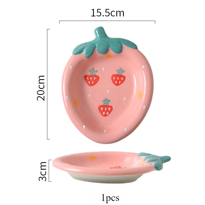 Cute Ceramic Fruit & Dessert Mini Plate