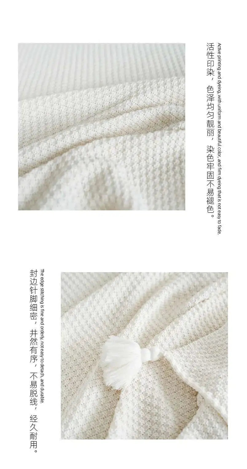 Multi-Use Knitted Decor Blanket