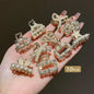 10-Piece Multi-Color Girls' Hair Claw Set