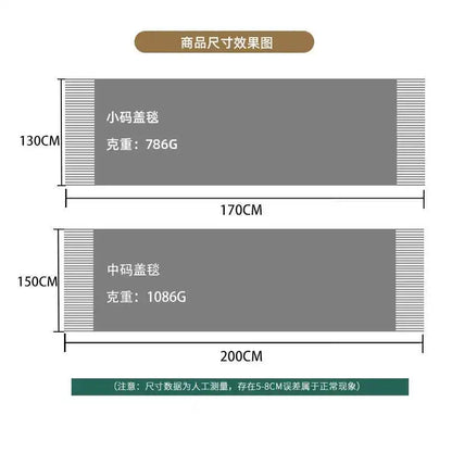 Multi-Use Knitted Decor Blanket