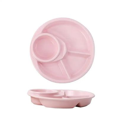 Round Food Dish & Dip Tray