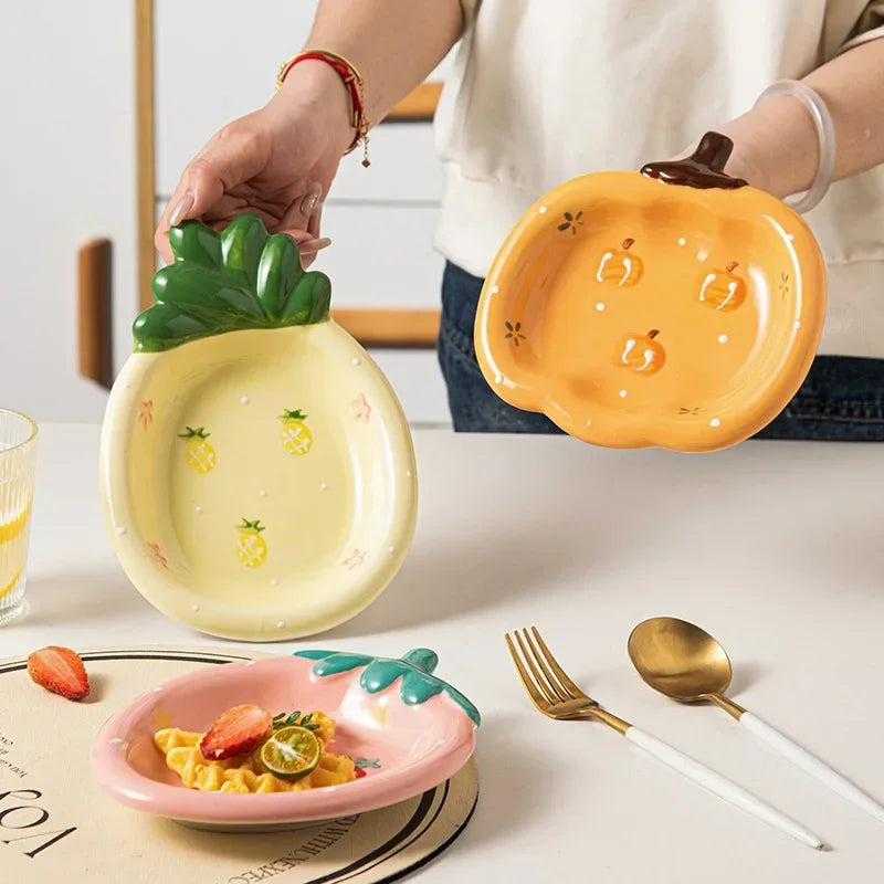 Cute Ceramic Fruit & Dessert Mini Plate