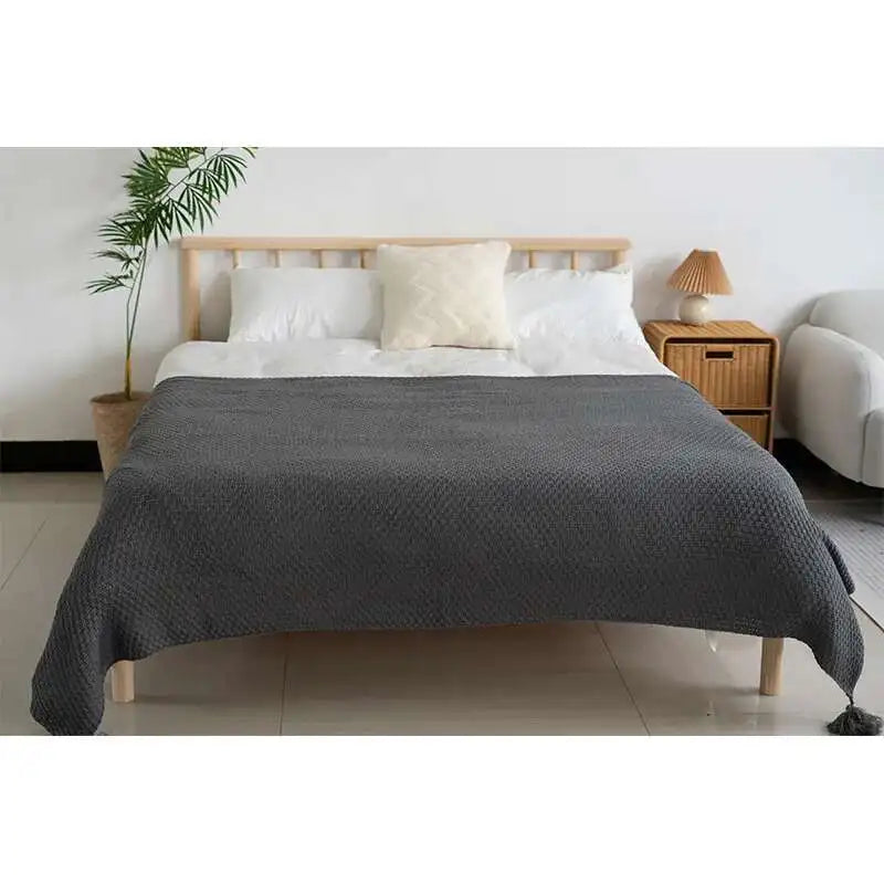 Multi-Use Knitted Decor Blanket