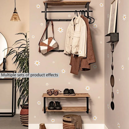 Self-Adhesive Daisy Wall Mural