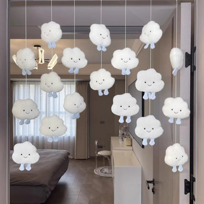 Dreamy Cloud Hanging Ornament Curtain