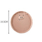 Cute Pink Pig Ceramic Breakfast Plate
