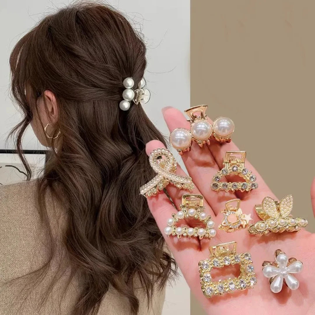 10-Piece Multi-Color Girls' Hair Claw Set