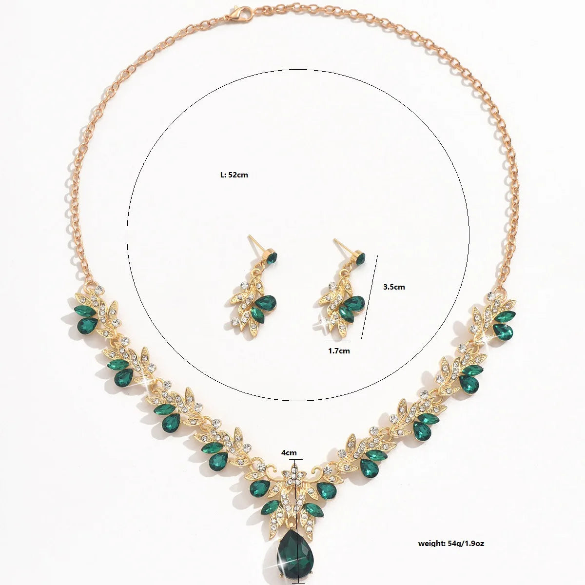 Bridal Engagement Jewelry Set