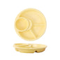 Round Food Dish & Dip Tray