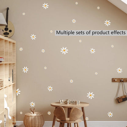 Self-Adhesive Daisy Wall Mural