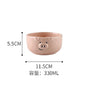 Cute Pink Pig Ceramic Breakfast Plate