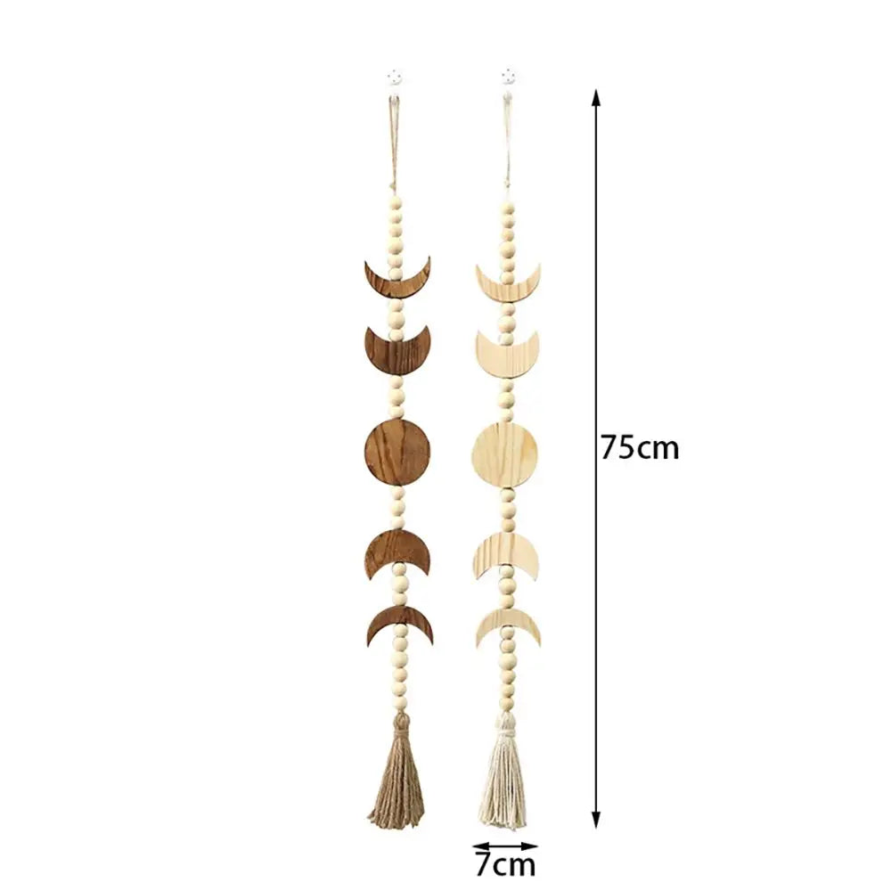 Boho Tassel Moon Phase Decor