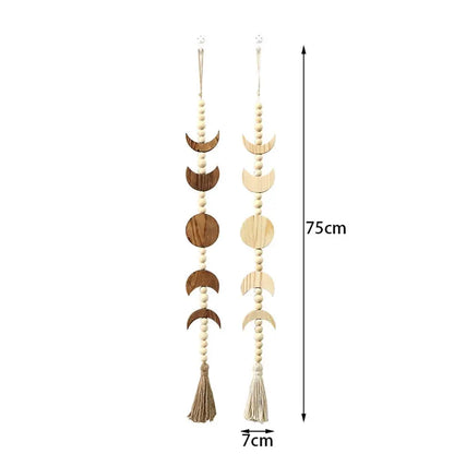 Boho Tassel Moon Phase Decor