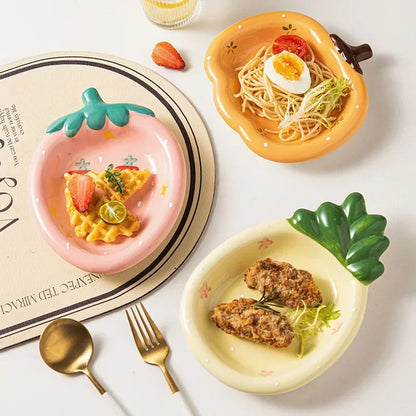 Cute Ceramic Fruit & Dessert Mini Plate