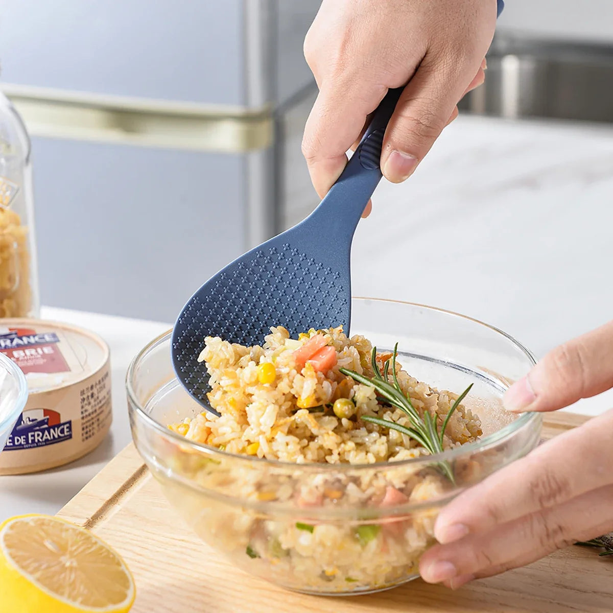 Heat-Resistant Silicone Kitchen Spoon