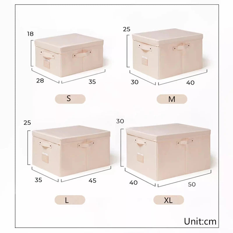 Fabric Foldable Storage Box