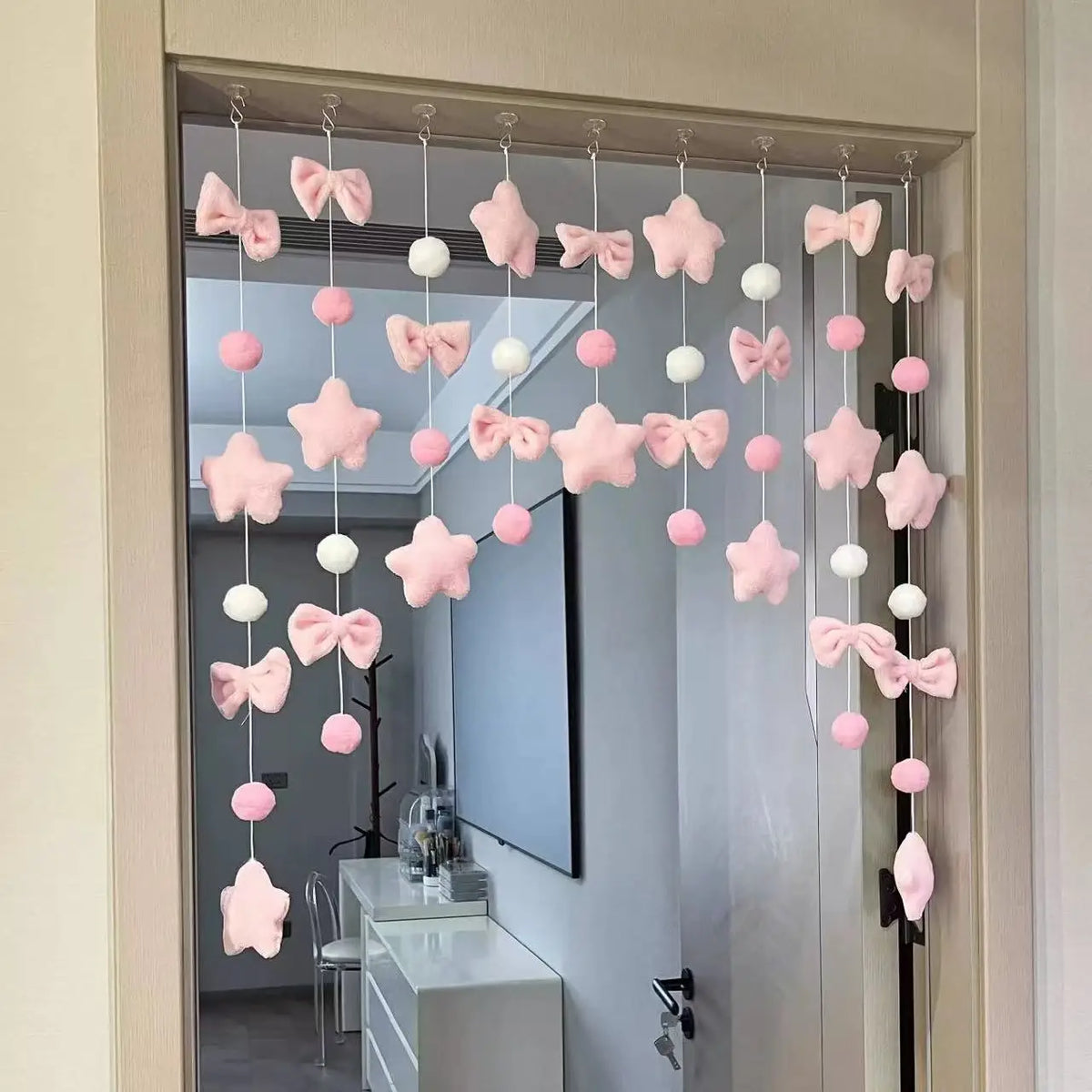 Cute Knot Door Curtain