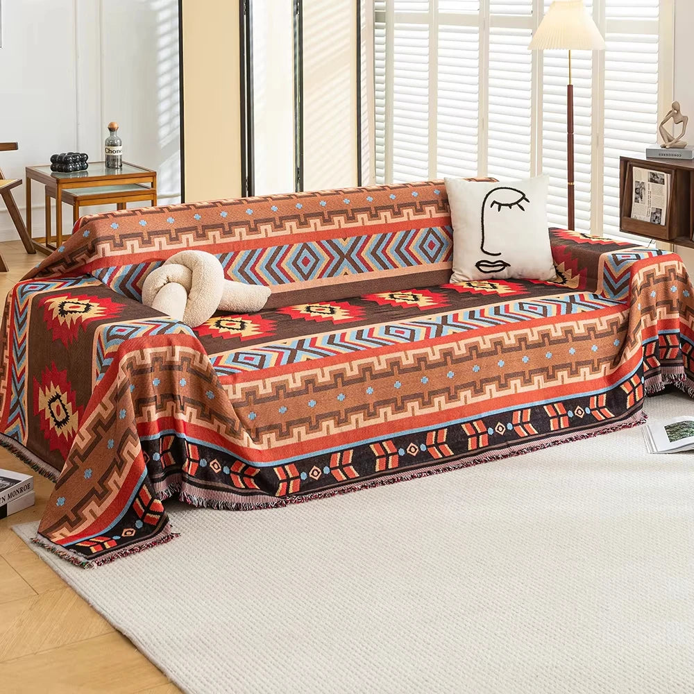 Checkered Travel & Picnic Blanket