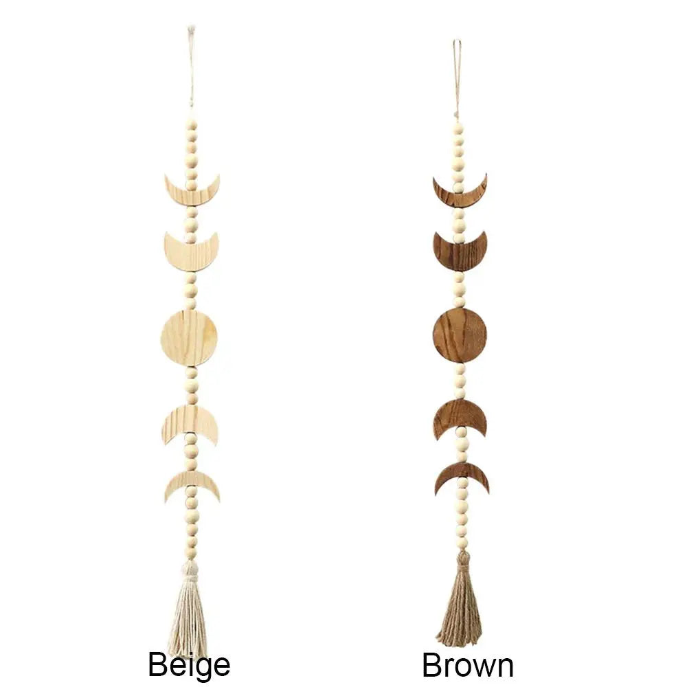 Boho Tassel Moon Phase Decor