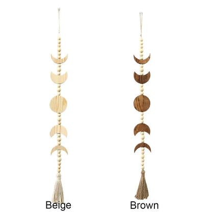 Boho Tassel Moon Phase Decor