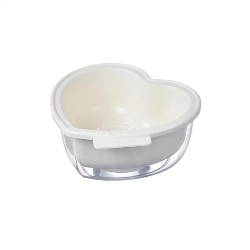 Heart-Shaped Cartoon Kitchen Drain Basket