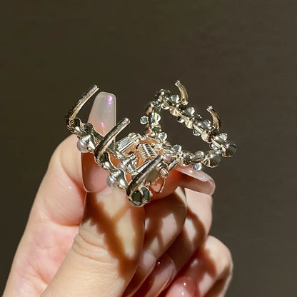10-Piece Multi-Color Girls' Hair Claw Set