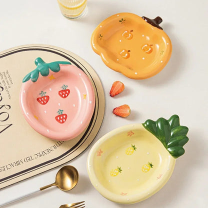 Cute Ceramic Fruit & Dessert Mini Plate