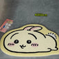 Plush Non-Slip Cartoon Rug & Cushion